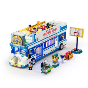 Lumibricks | Street Scene Bus Model Lighted Building Blocks