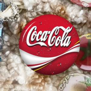 C-COCA-COLAS Cartoon Brooches Anime Badge Round Handmade Brooch Lapel Pins Jewelry for Backpack Clothes Gifts