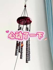 Chuông Gió Kim Loại Ngoài Trời Zen Với Mặt Dây Chuyền Hợp Kim Hình Con Bướm Đồ Trang Trí Sân Vườn Cổ Điển Vật Trang Trí Treo May Mắn.