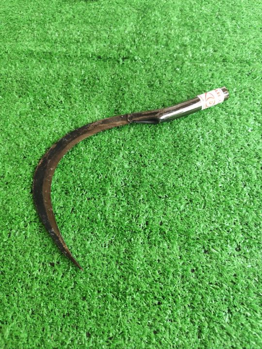 เคียวเกี่ยวข้าว ตราตา รุ่นเล็ก เหล็กกล้าชุบแข็ง