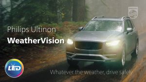 Philips Ultinon Weather Vision LED Headlights ( H1 H3 H4 H7 H8 H9 H11 H16 H18 H19 HB3 HB4 HIR2 | 3500K Warm White | Pack of 2 LEDs )