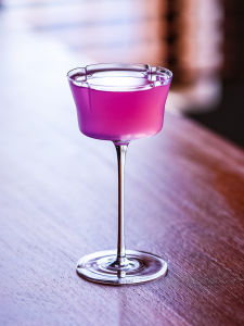 Handmade Lead-Free Crystal Glass Highball Cocktail Cup Chic Design Champagne Glass Martini Suitable for Fine Dining And Parties