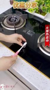 2pc Universal Stove Knob Covers Plastic Oven Switch Protection Part Dust Oil Proof Sleeve Safety Kitchen Stove Knob Switch Cover