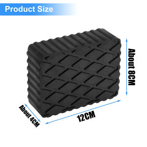 Car Lift Rubber Jack Pad Blocker Shock-Absorbing Support Lifting Hydraulic Press Automotive Mechanical Tools and Equipment Parts