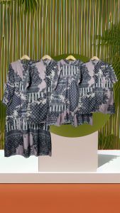 GAMIS MAXMARA LUX COUPLE KELUARGA LENGKAP AYAH IBU ANAK LAKI LAKI  ANAK PEREMPUAN