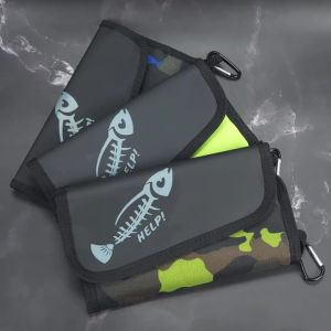 New Fishing Lure Storage Handbag Waterproof Bait Bags Fishing Tackle Bag with Carbiner Portable Soft Bait Case Sea Tackle