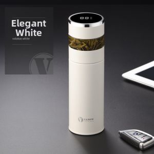 Vanow | Custom Luxury Silver Lining Vacuum Flask