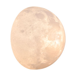 DGY | Trendy Moon Shaped Decorative Wall Lamp
