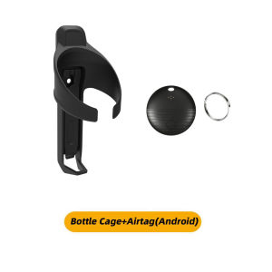 Multifunctional Bike Bottle Cage For Airtag Locator Pneumatic Road Bicycle Bottle Holder Magnetic MTB Tire Lever Bike Accessory