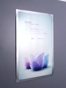 A4 Magnetic Document Holder Self-Adhesive Magnetic Frame  For Display Picture Poster Certificate