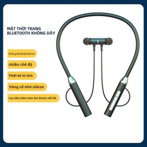 Cổ Gắn Bluetooth Tai Nghe Không Dây Siêu Dài Chờ Trò Chơi Thể Thao Chạy Chống Mồ Hôi Phù Hợp Cho Android IOS