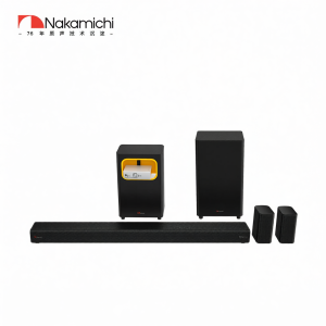 Nakamichi | 5.1.2 Wireless Surround Soundbar Subwoofer Dolby Atmos