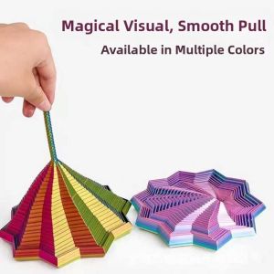 UBT | 3D Printed Optical Illusion Folding Polyhedron Toy Stress Relief Desk Ornament