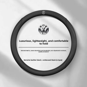 CHEXINGHEYI | Ultra Thin All-Season Anti-Slip Leather Steering Wheel Cover