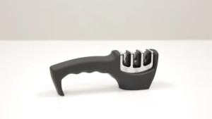 Tefal K2650524 Ice Force Kitchen 3-Stage Knife Sharpener | 3-in-1 Manual Pengasah Pisau Cookware