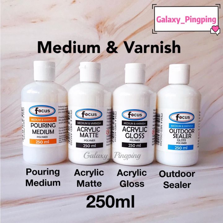 Focus Acrylic Medium & Varnish (250ml) Lazada PH