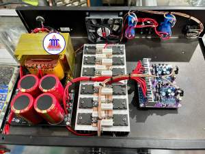 Power Rakitan 5A CT 45 Besar Driver Balap Stereo Untuk Dalam Ruangan Amplifier Rumah Packing Kayu