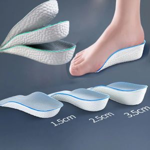 Height Increase Insoles for Men Women Shoes Flat Feet Arch Support Orthopedic Insoles Sneakers Heel Lift Memory Foam Shoe Pads