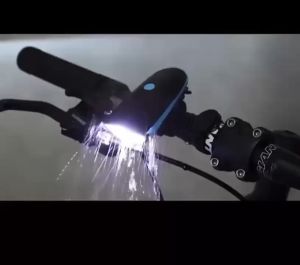 USB bicycle light waterproof bicycle warning light LED bicycle tail light front horn light LED25