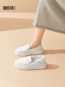 DUSTO | Giày Lười Tăng Chiều Cao Đế Dày
