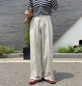 DAVID&ME | Beige Loose Breathable and Sunscreen Pants