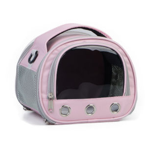 Portable Small Parrot Outing Bag Lightweight Breathable Carrying Case for Bird Walking Tiger Skin Peacock Outing Bag