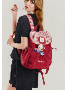 TOUTOU | Commuting Light Travel Backpack for Women Large Capacity