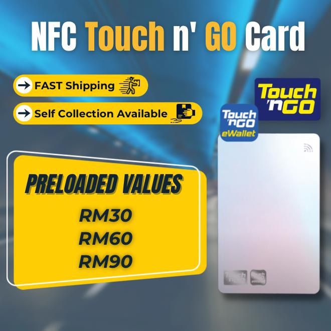 Free Shipping Expiry 05/2030 Enhanced Touch n Go NFC card | Lazada ...