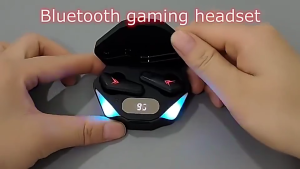 Best P :One Year Warranty X15 TWS Wireless Earbuds Bluetooth Headset Noise Cancelling Gaming Earphones