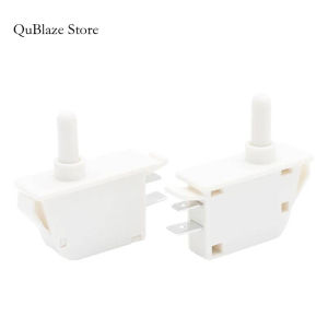 Push-Pull 2 Pin Self-Resetting Refrigerator Door Freezer Push Button Switch DPDT