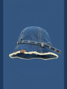Retro Denim Work Style Sun Protection Hat