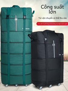 Túi Du Lịch Hàng Không 158 Cỡ Lớn Có Thể Gập Lại Có Bánh Xe Đa Năng Túi Hành Lý Cho Du Học Và Du Lịch Túi Mềm Thời Trang