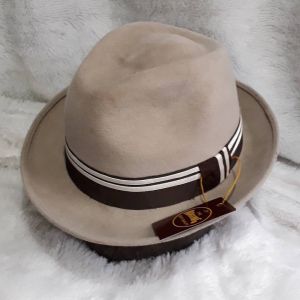 Topi Laken Fedora Import Bahan Wol Original