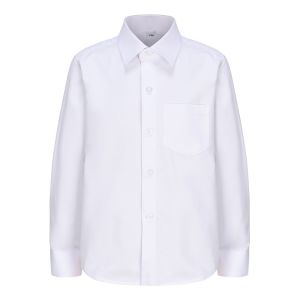 Formal Wear Boys White Shirt And Black Pants Set