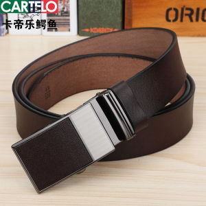 CARTELO | Automatic Buckle Genuine Leather Mens Belt