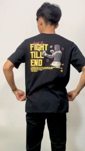 BAPIN T-Shirt Fight Till End - Black