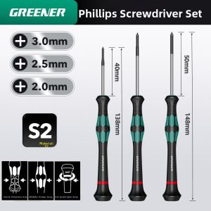 GREENER | Precision Screwdriver for Eyewear Watch Phone Repair Set