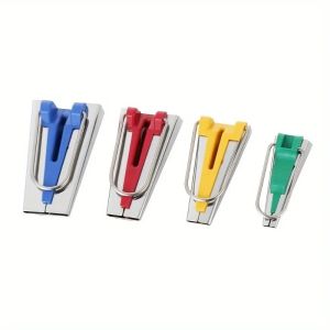 4/5pcs Set Bias Tape Maker Splicing Cloth Maker Binding Tool Overlocking Stitch Quilting Sewing Accessories DIY Craft