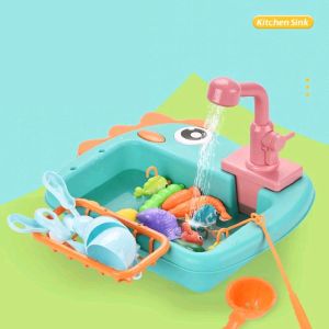 Đồ chơi rửa hoa quả rau củ cốc chén thìa rìa cho bé