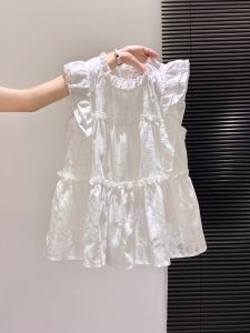 LUOSHAO | French Short Sleeve Shirt
