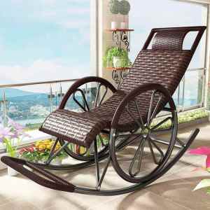 TENGYAGAO | Oversized Swinging Rocking Chair For Leisure And Elderly Relaxation