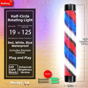 Waterproof Remote LED Salon Revolving Light