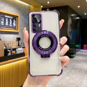 เคสโทรศัพท์ซิมี 12T แบบนิ่มพร้อมกระเป๋าสตางค์แบบดูดซับแม่เหล็ก บางเฉียบ โปร่งใส หรูหรา ปกป้องแบบเต็มจอ สำหรับ Xiaomi 12T pro