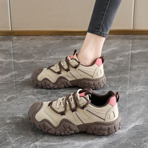 Giày Thể Thao Chống Trượt Ngoài Trời Cho Nữ Giày Đi Bộ Leo Núi Giày Thể Thao Đế Bằng Giày Du Lịch Giày Đế Bằng Thời Trang