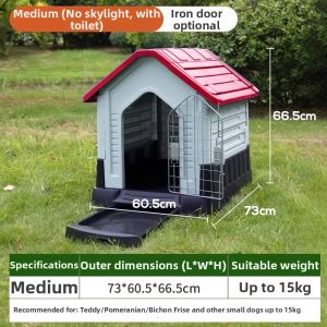 7o | All-Season Waterproof Weatherproof Large Dog House