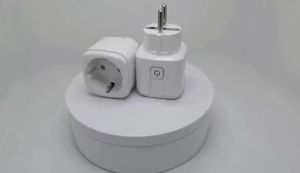 Ổ Cắm WiFi Thông Minh EU Plug Với Chức Năng Theo Dõi Nguồn Điện Hẹn Giờ Điều Khiển Bằng Ứng Dụng Alexa Google Home Tuya Smart Life Szaoiju 16A/20A