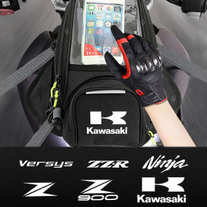 Motorcycle New Multifunctional Mobile Phone Navigatio Tank Bag For Kawasaki NINJA 400 Versys 650 Z H2 Z900 ZZR 1400 Accessories