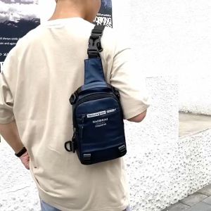 Techdoo Tas Selempang Pria USB Charger Tas Slempang Multifungsi Sling Bag Anti Air Tas Fashion Pria TS706