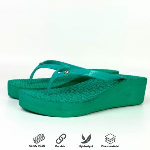 LOZTA Sendal Wedges Wanita Sendal 5cm Karet Empuk