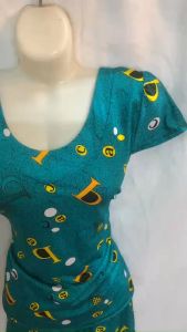 Bộ thun A Ti co giãn thoải mái quần lửng phom ống ôm – áo cổ tim hoặc tròn-tay con(45-80kg